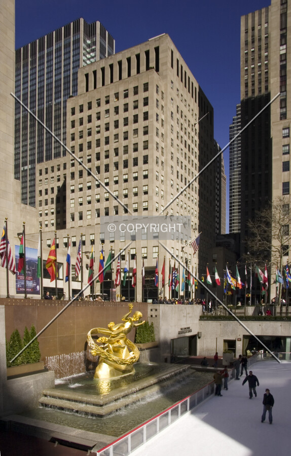 View from Rockefeller Plaza