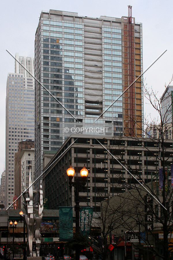 View from the east