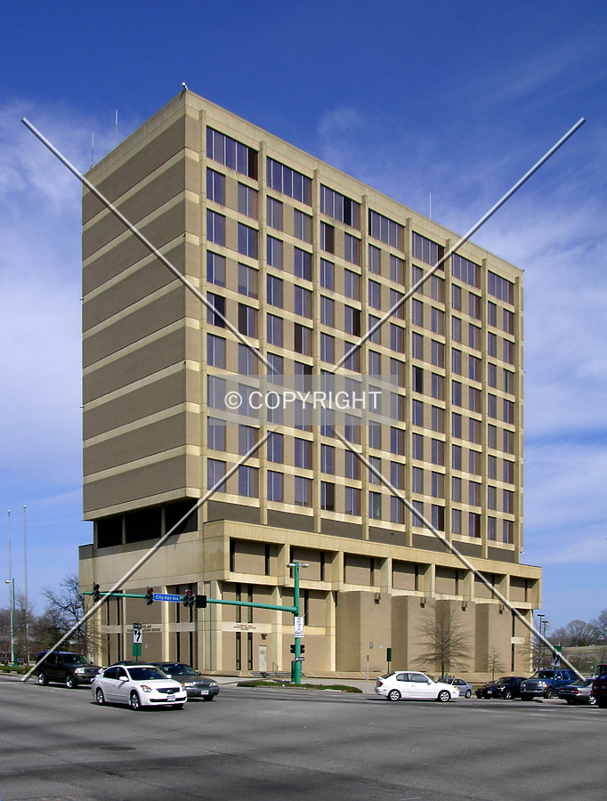 From across East City Hall Avenue to the southwest