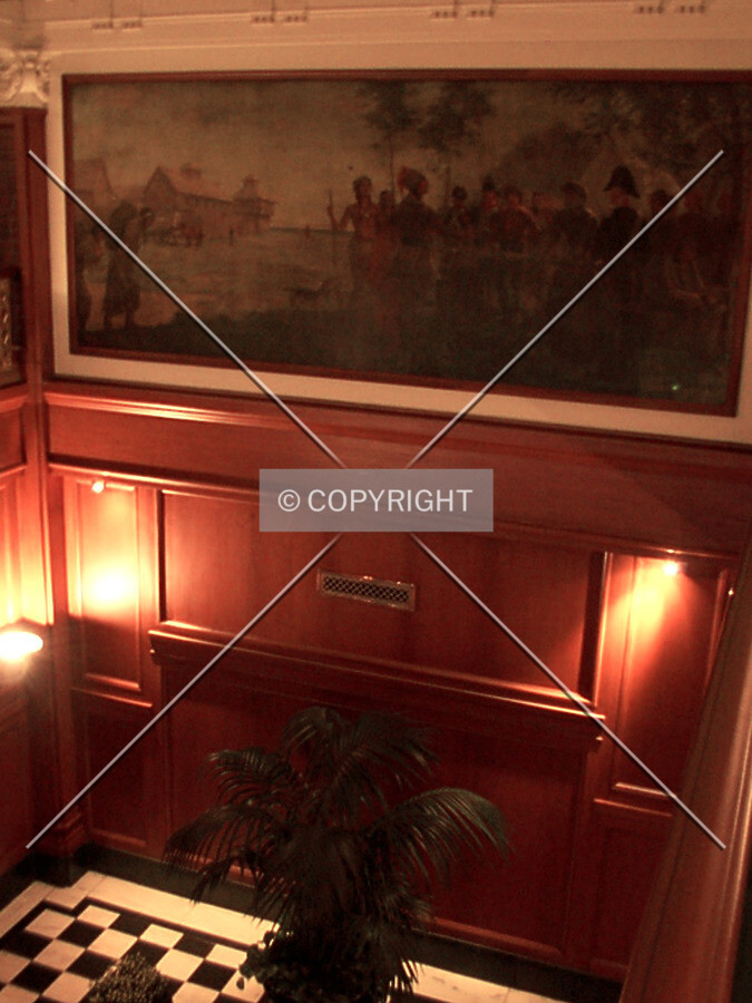 East side of the lobby