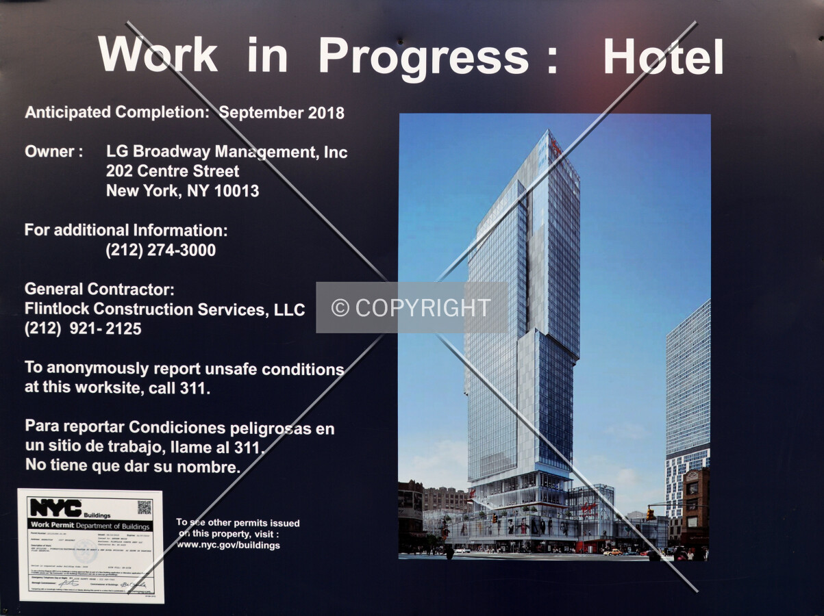 Construction sign