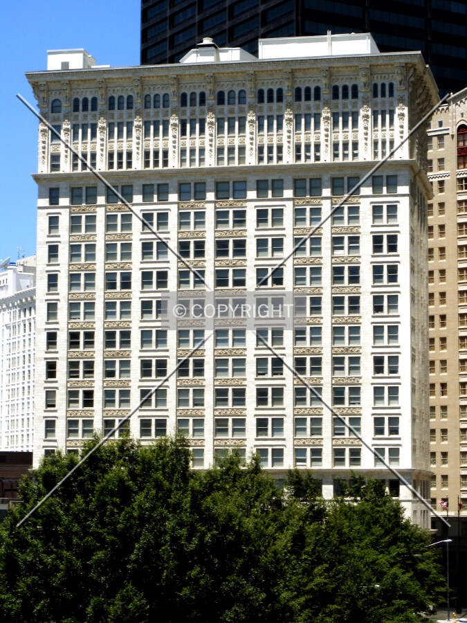 Looking west