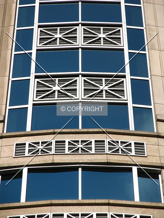 Facade detail above the west entrance