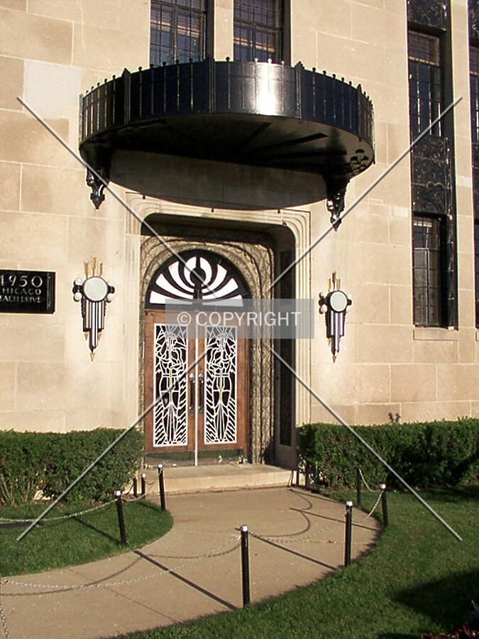East entrance