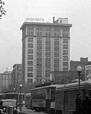 Vintage view from the southwest