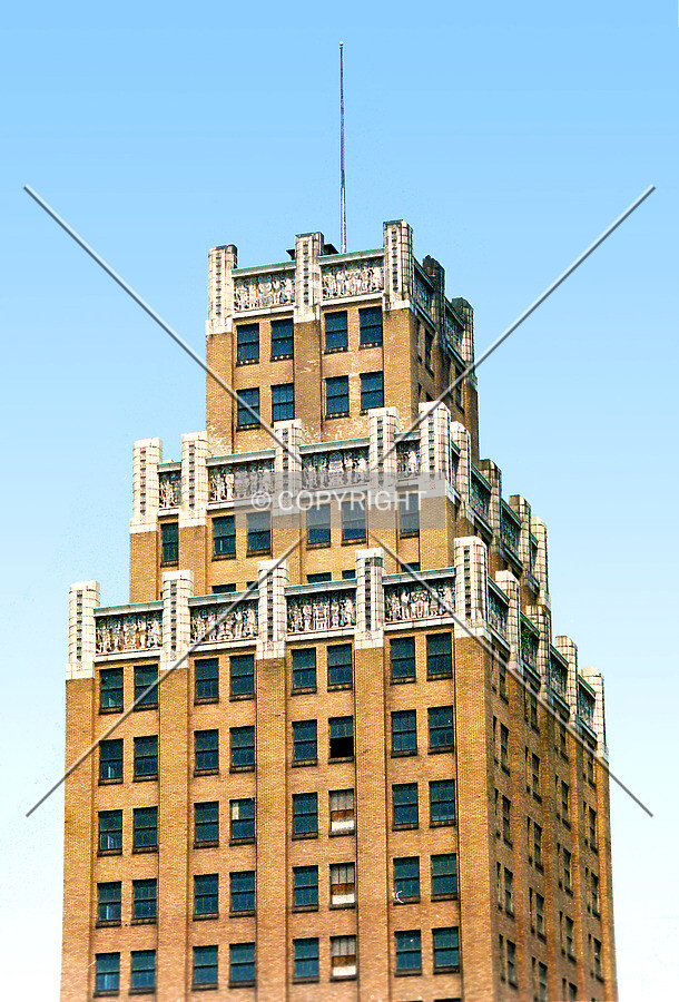 View from the southeast