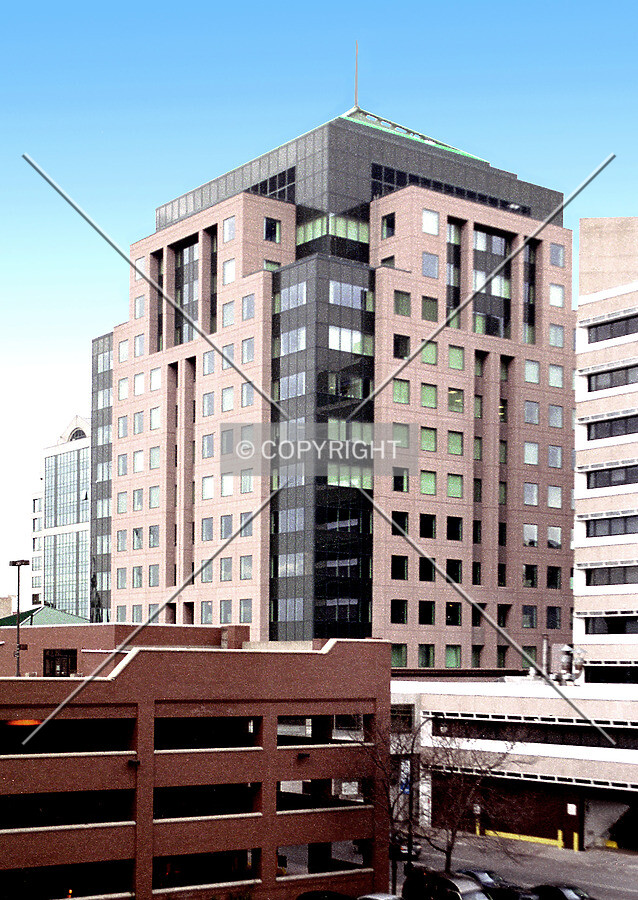 View from the southwest across Pearl Street