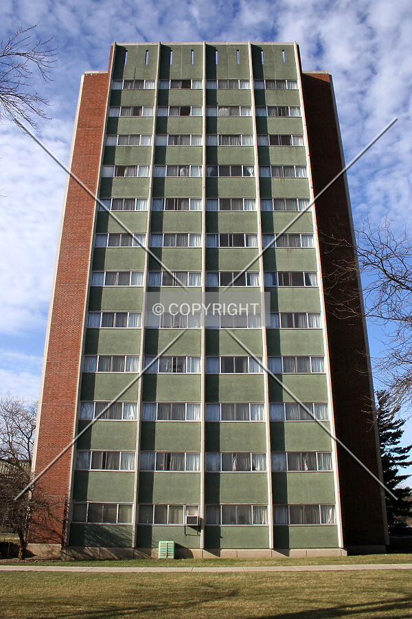 Looking up the east side