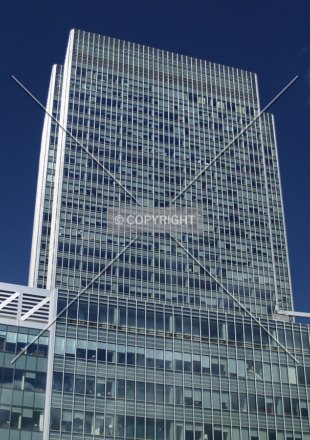 Looking up from the south