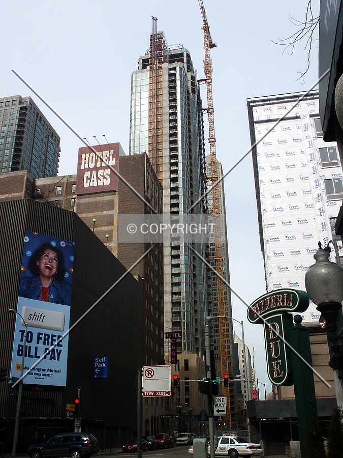 Looking north on Wabash Avenue