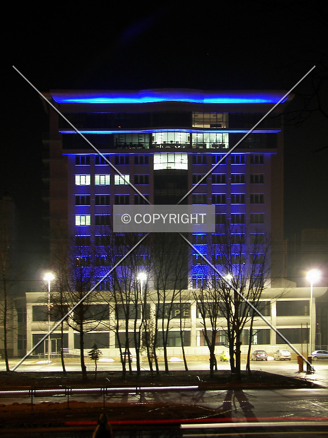 View from across Naukova Street