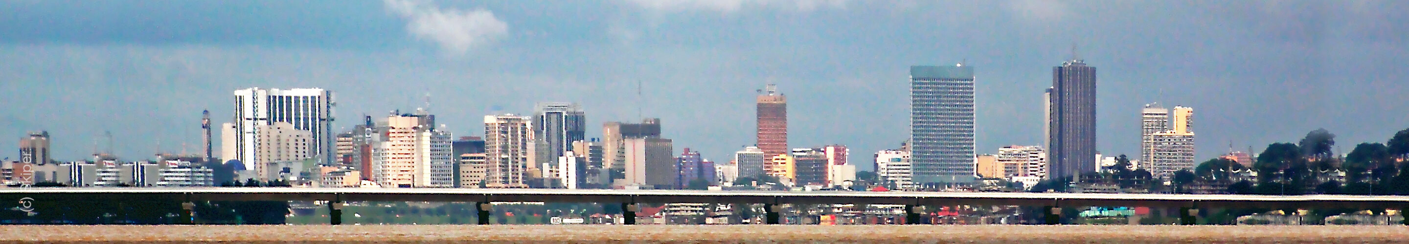 Panorama of Abidjan