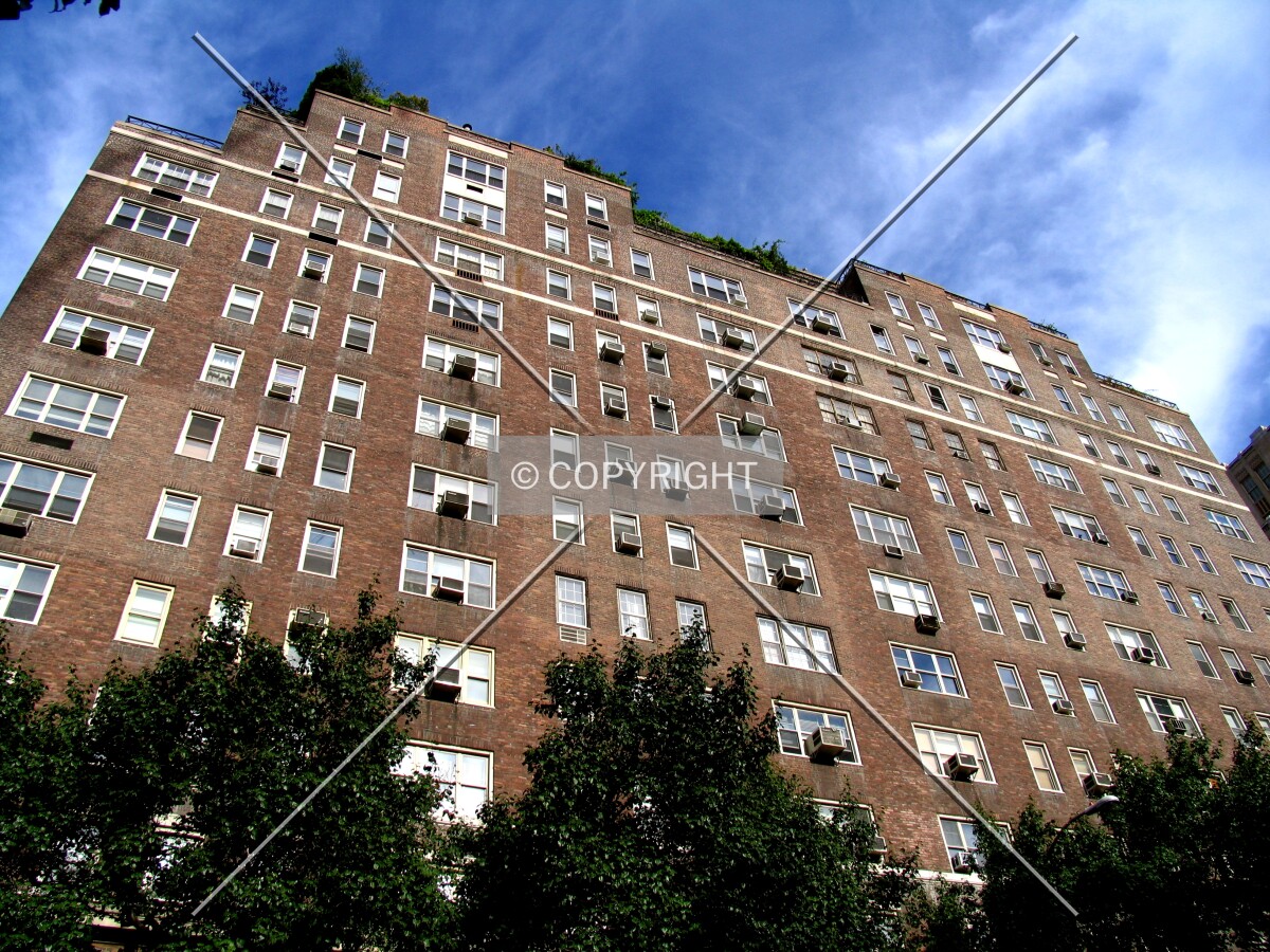 Looking up the east side from across Madison Avenue
