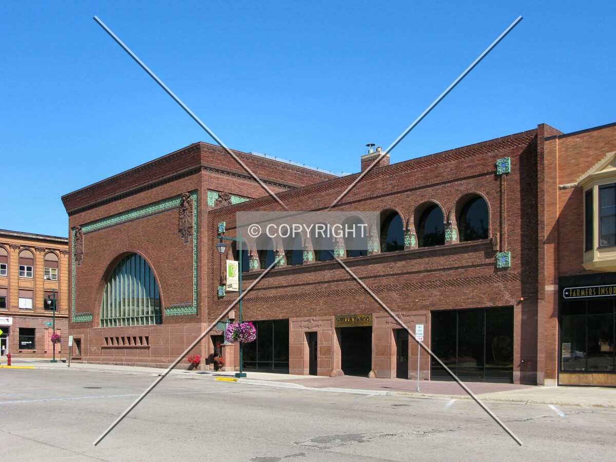 View to the northwest across Broadway