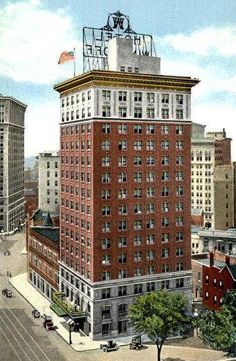 View from the northeast