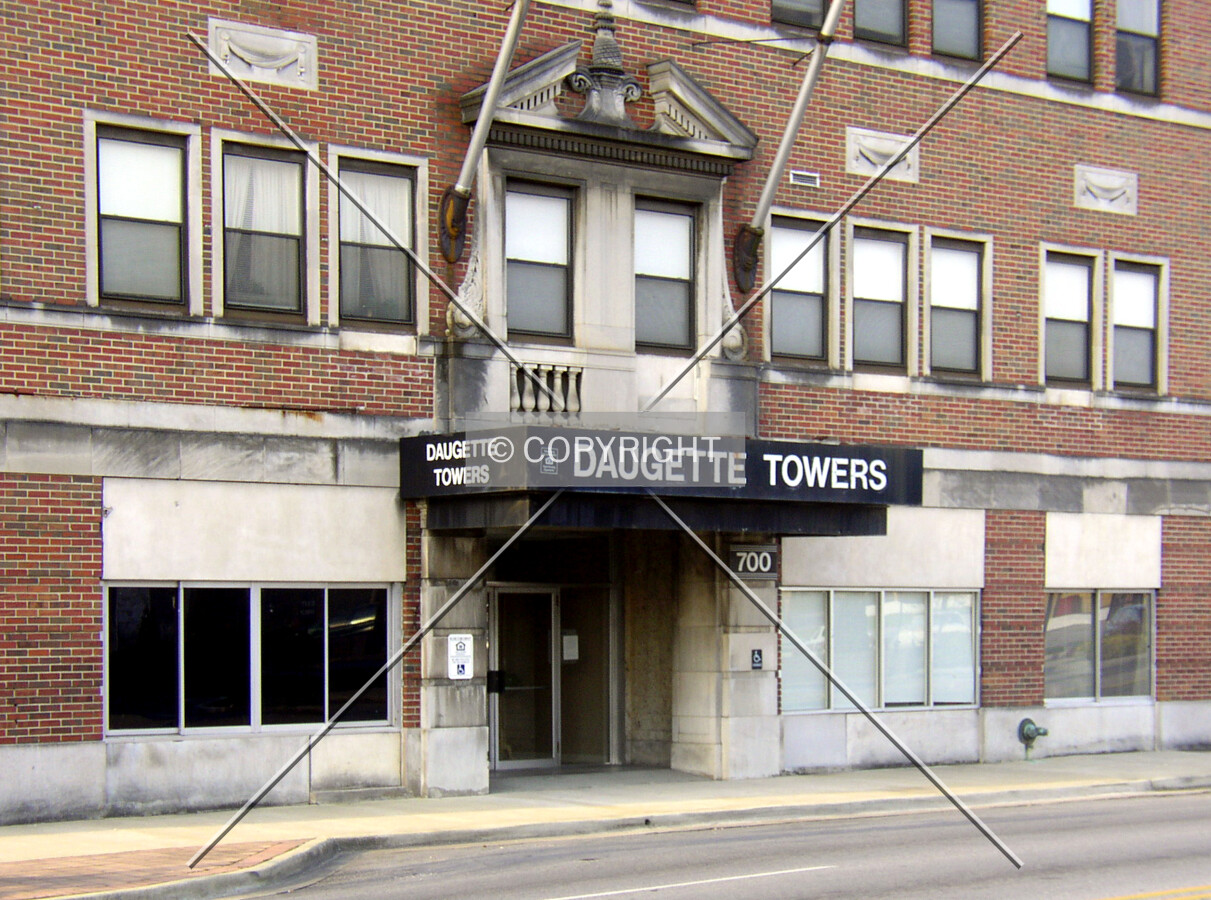 Main entrance off Forrest Avenue