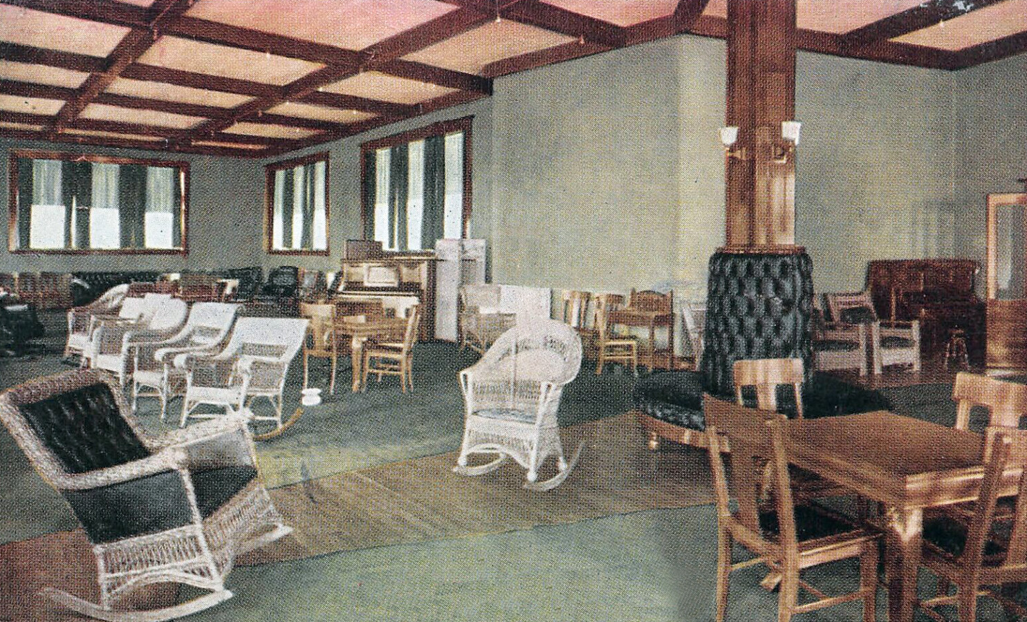 Vintage view of the parlor