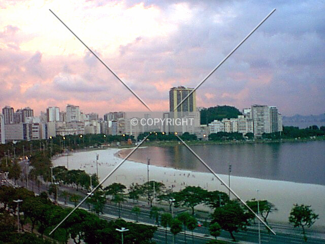 From Botafogo Praia Shopping deck in the afternoon