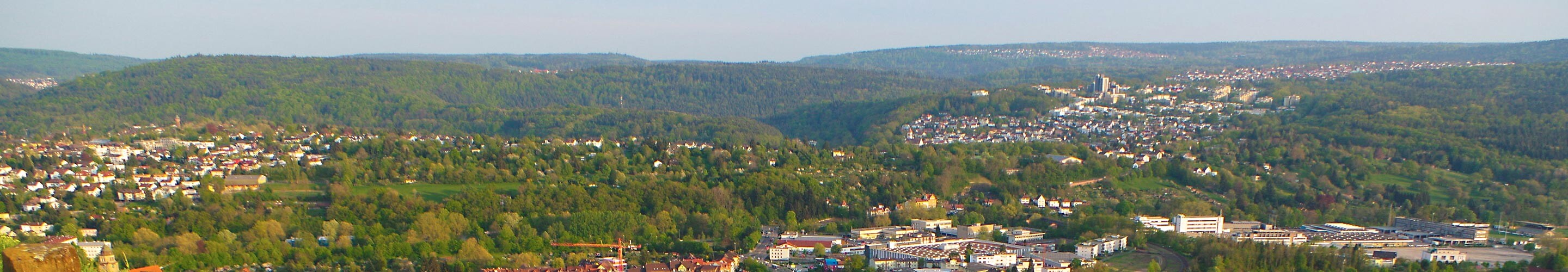 Panorama of Pforzheim