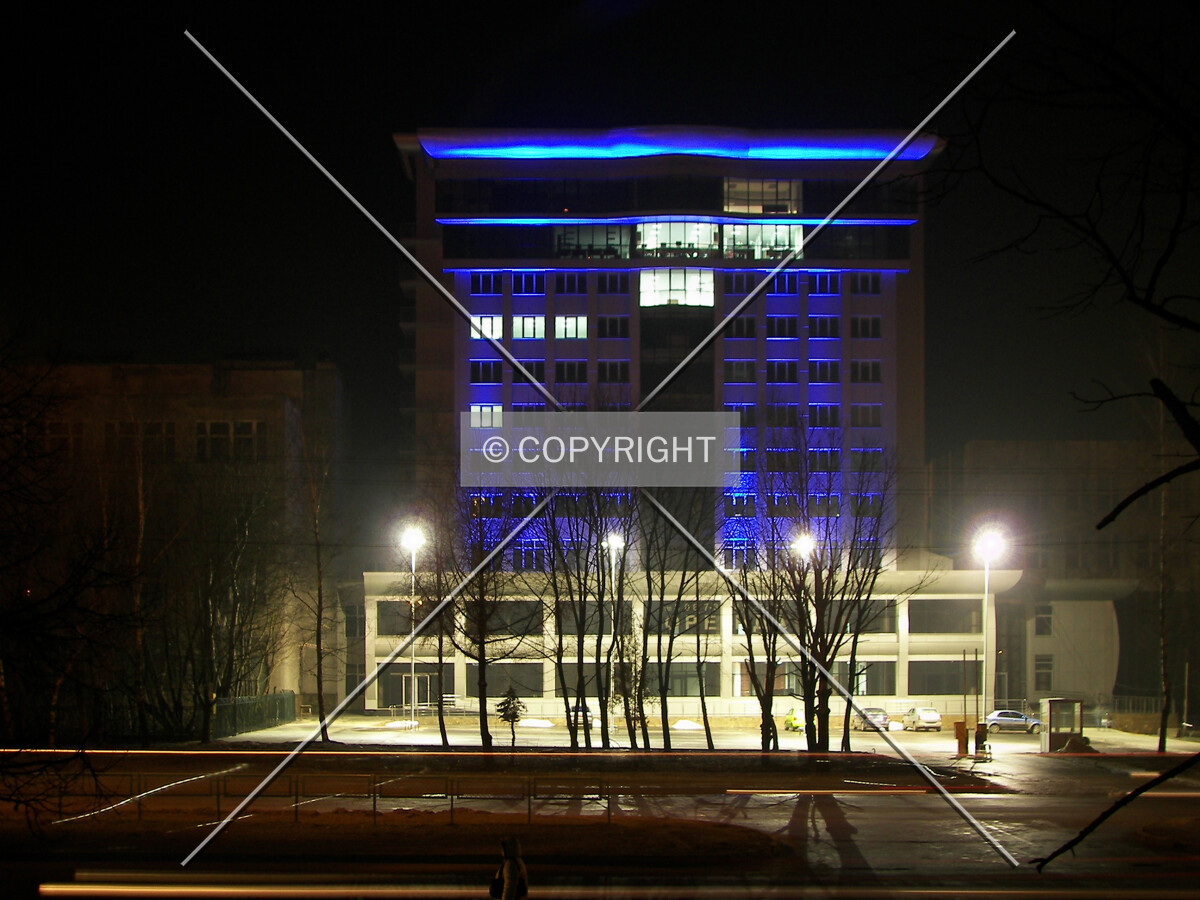 View from across Naukova Street