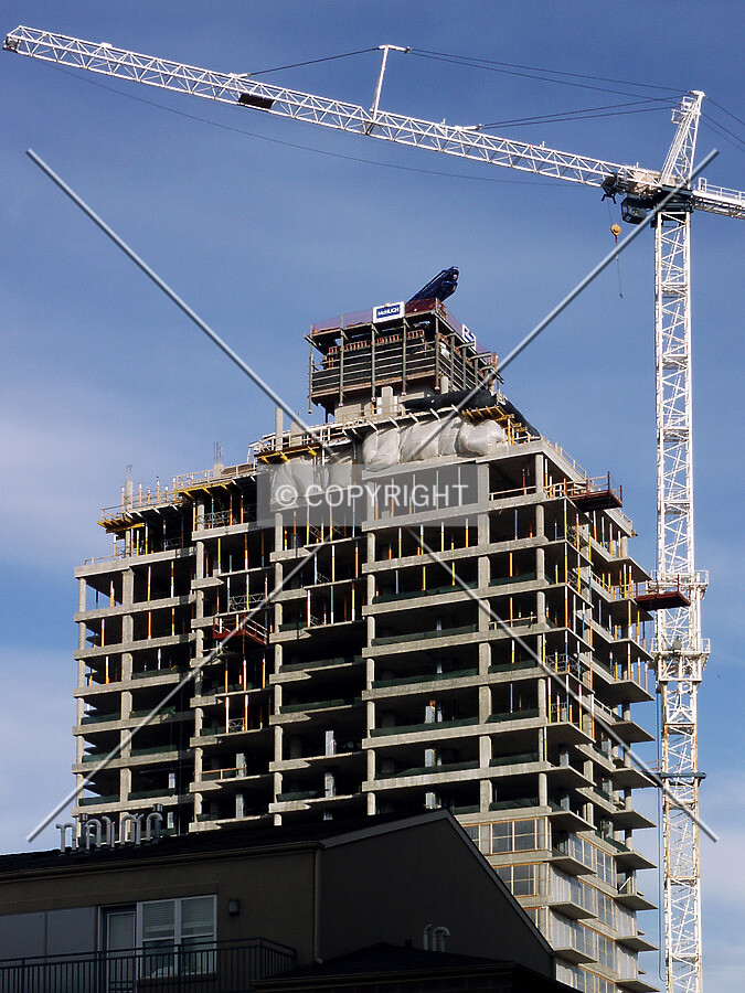 Upper floors from the southwest