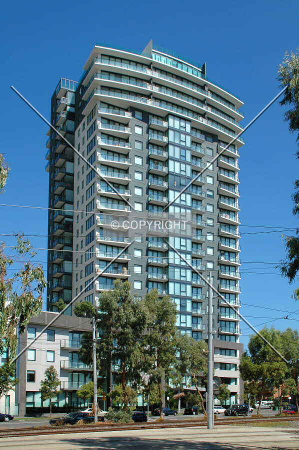 As seen from the north