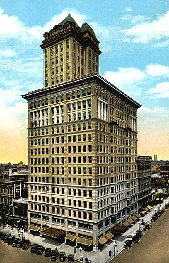 Vintage view from the southwest