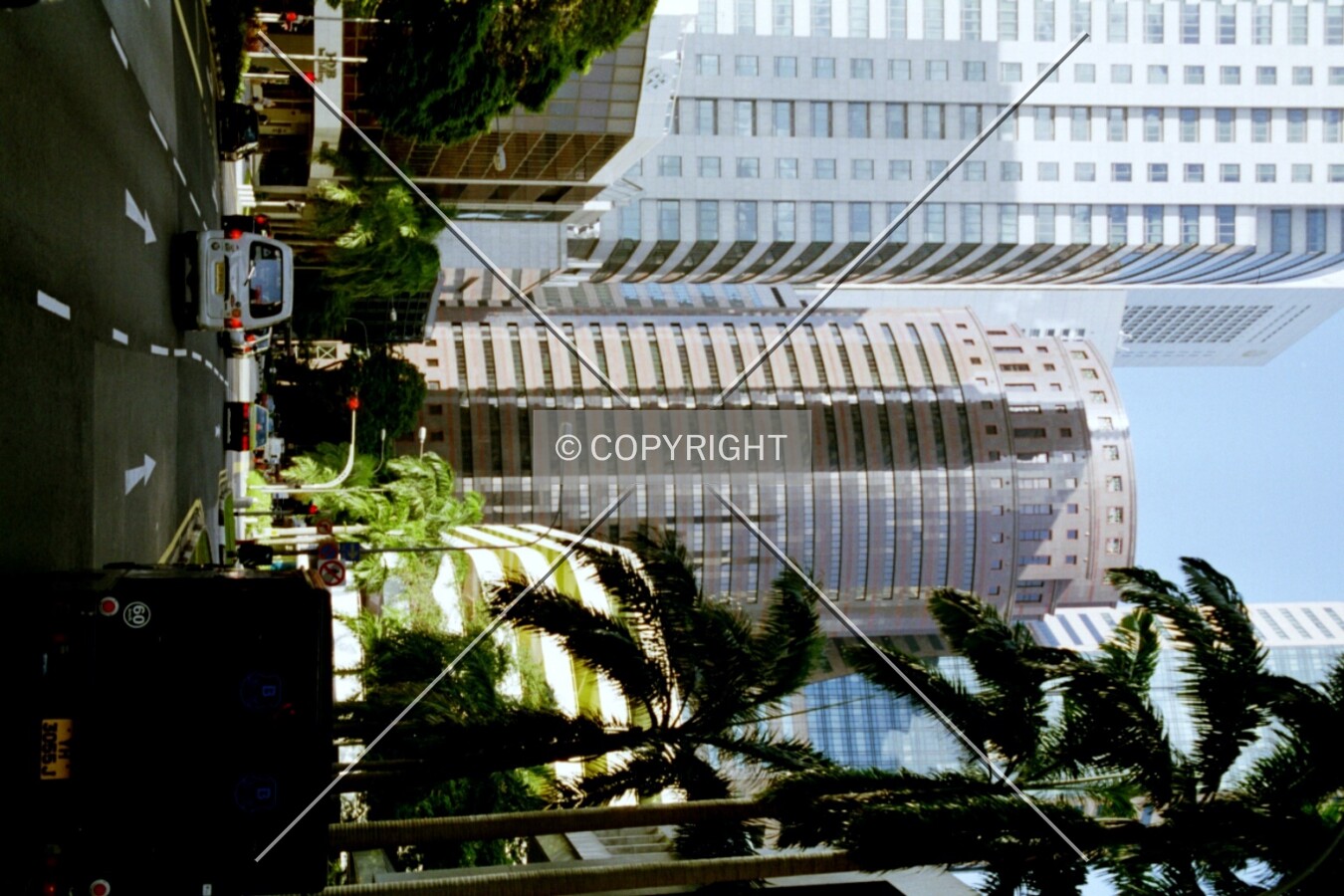 Side view; as seen from Cecil Street