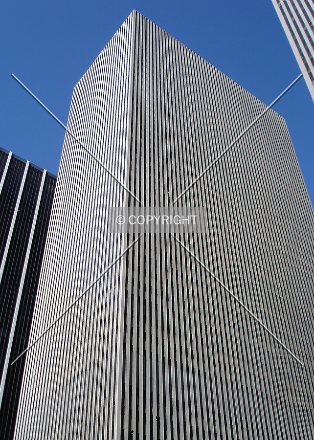Looking up from the east