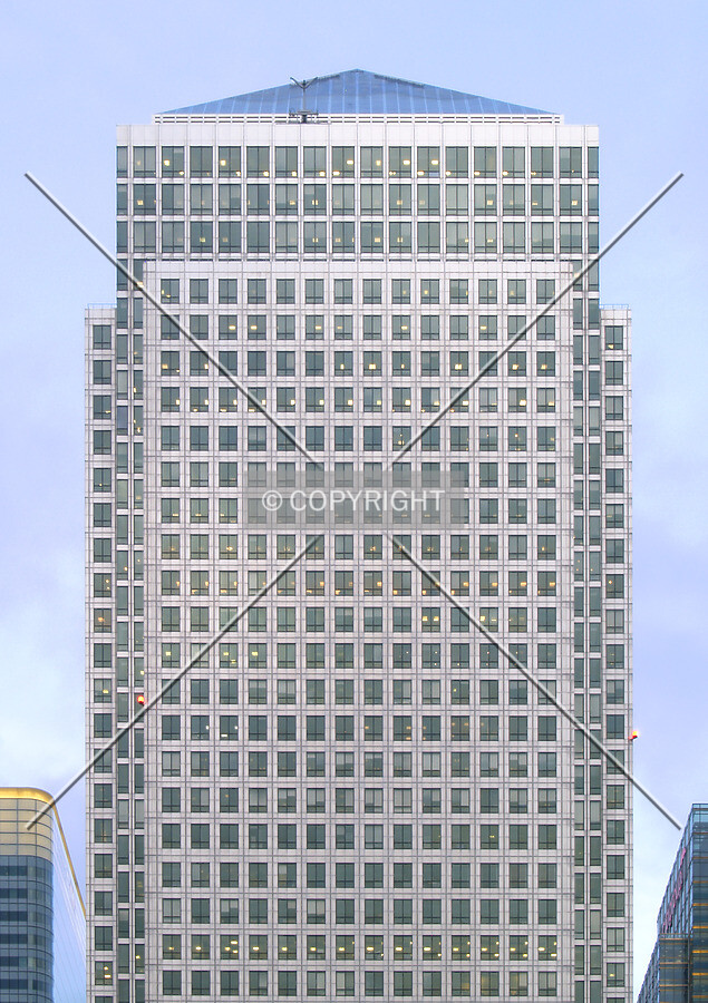 Top floors as seen from the west
