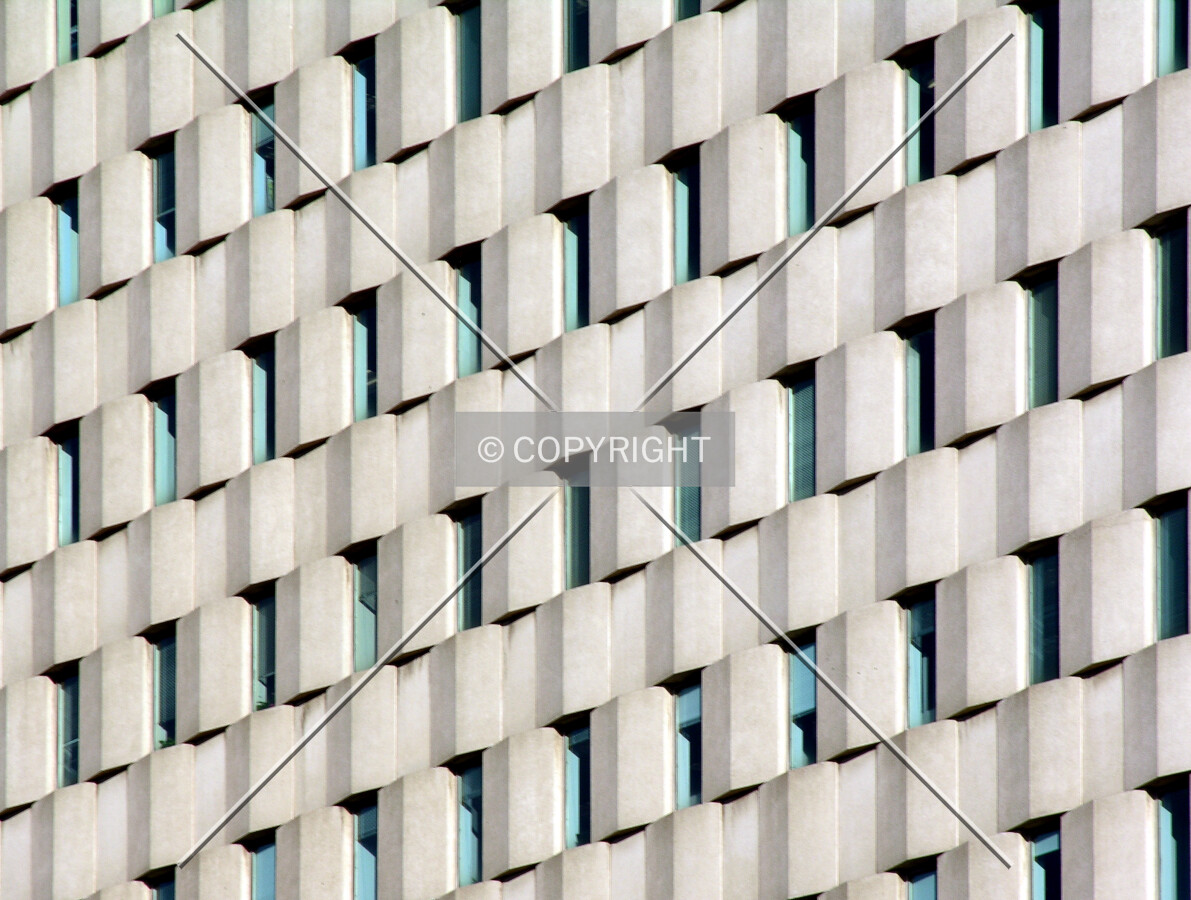 Detail of the western facade
