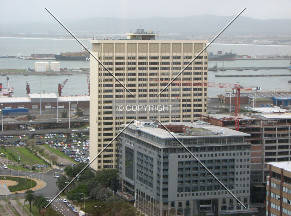 Elevated view from the ABSA Centre