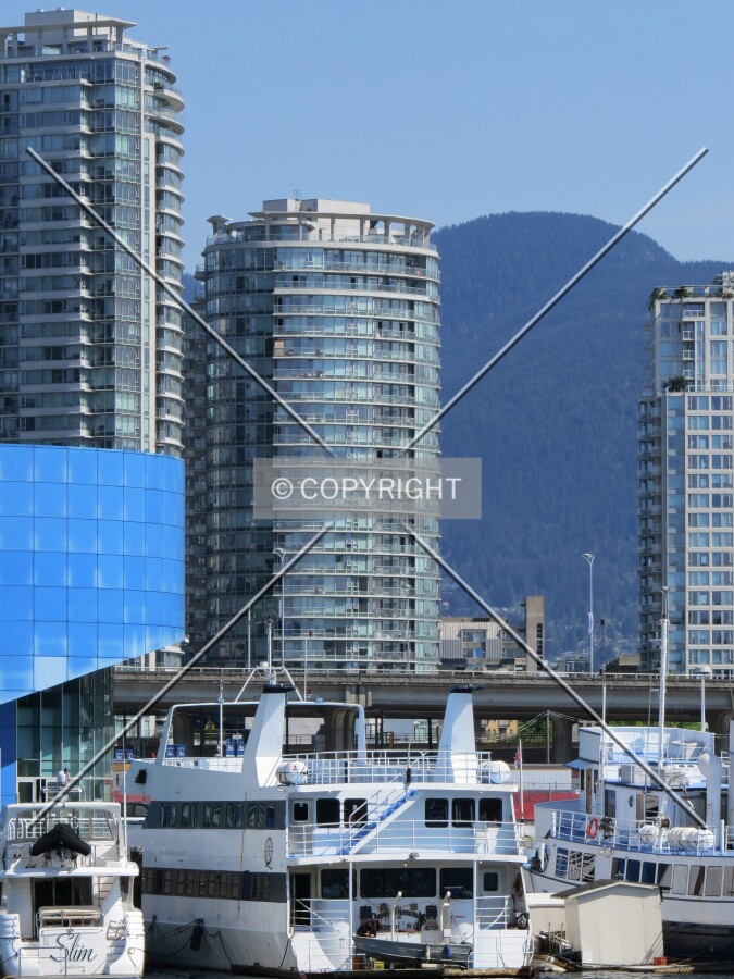 View to the north across False Creek