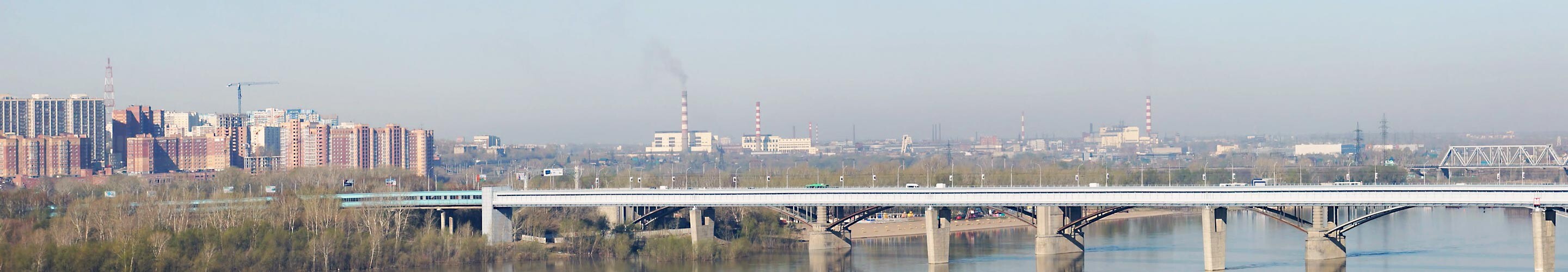 Panorama of Novosibirsk