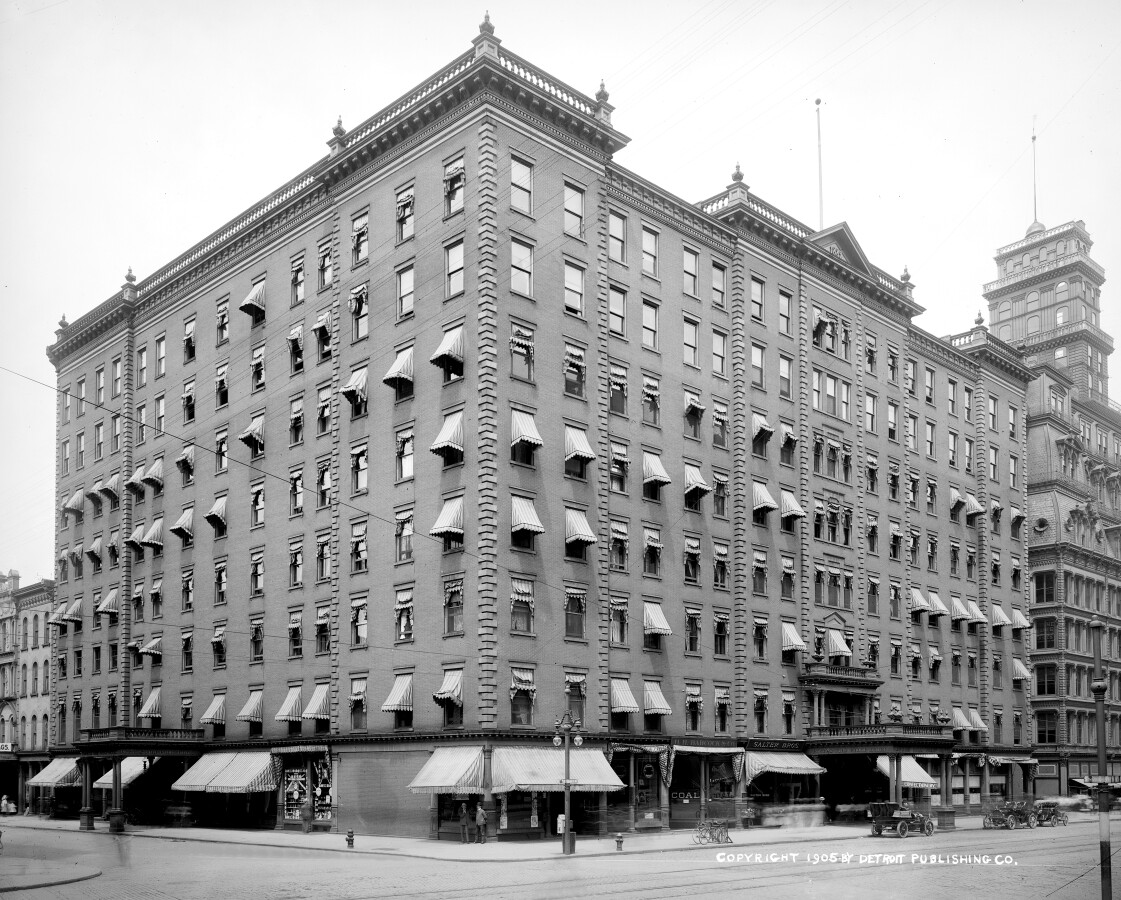 Vintage view from the southwest