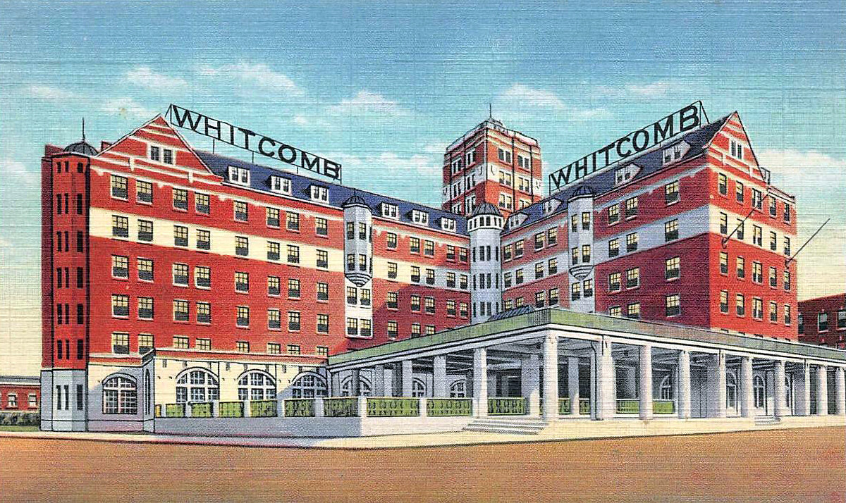 Vintage view from the northwest