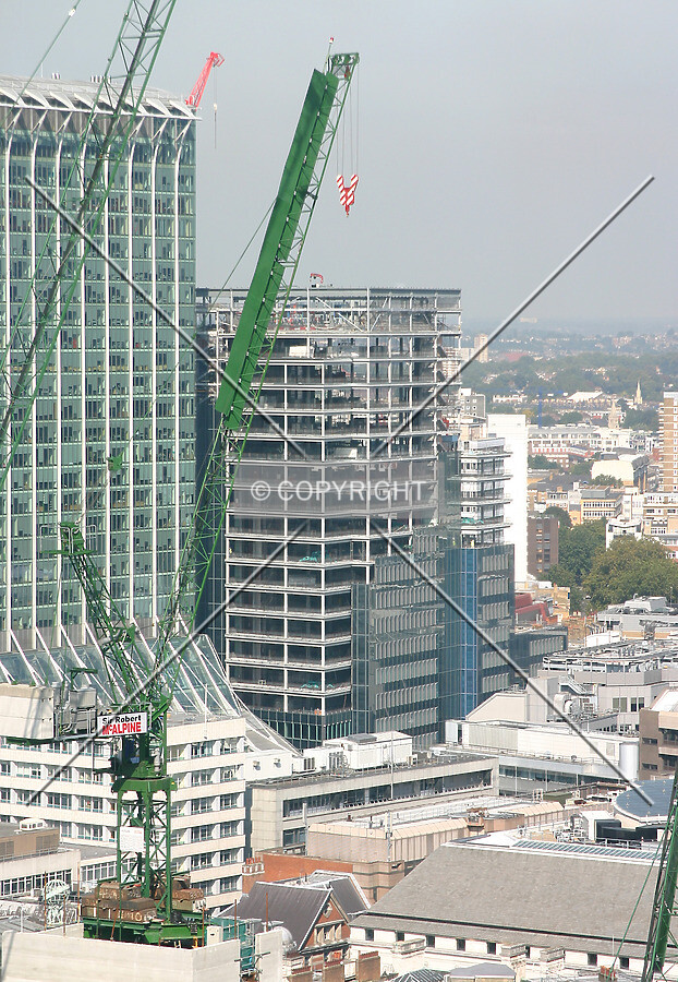 View from the 25th floor of 125 Old Broad Street