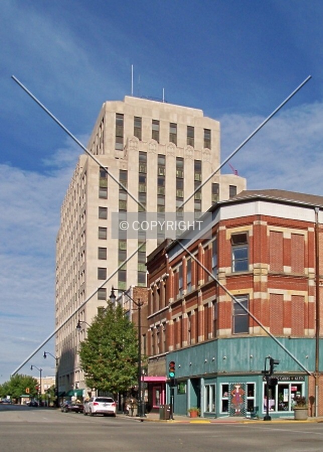 View from the southeast
