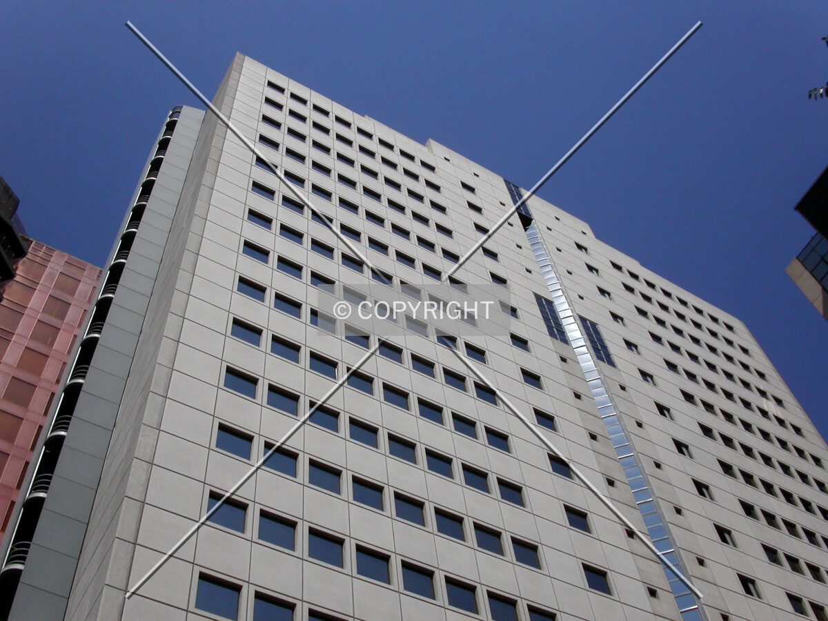 Looking up from the eastern side