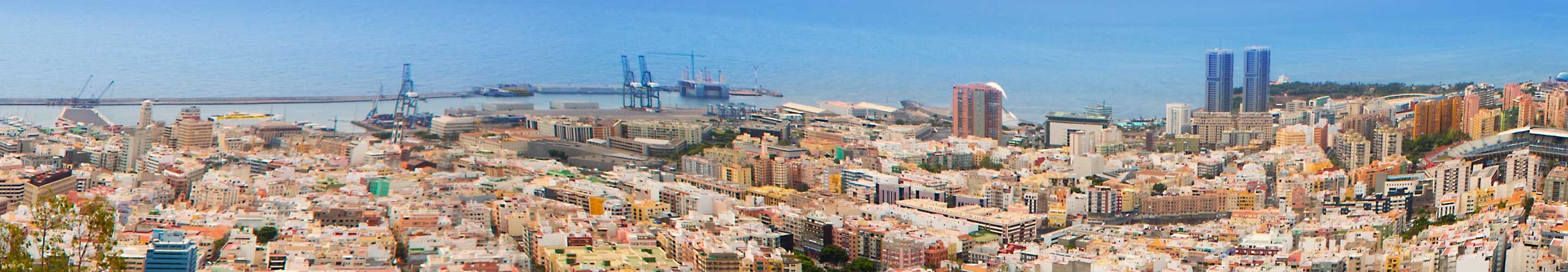 Panorama of Santa Cruz de Tenerife