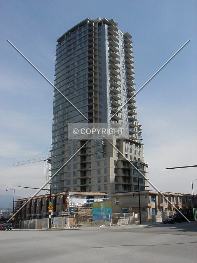 One of the rare rental high rises being developed in city