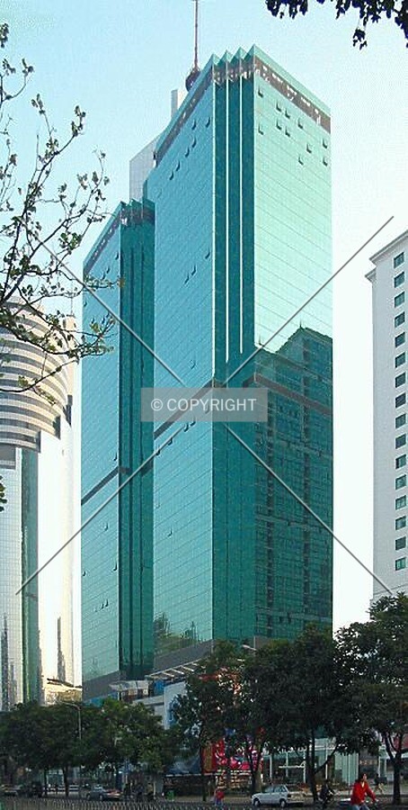 Viewed from Renmin Nan Lu