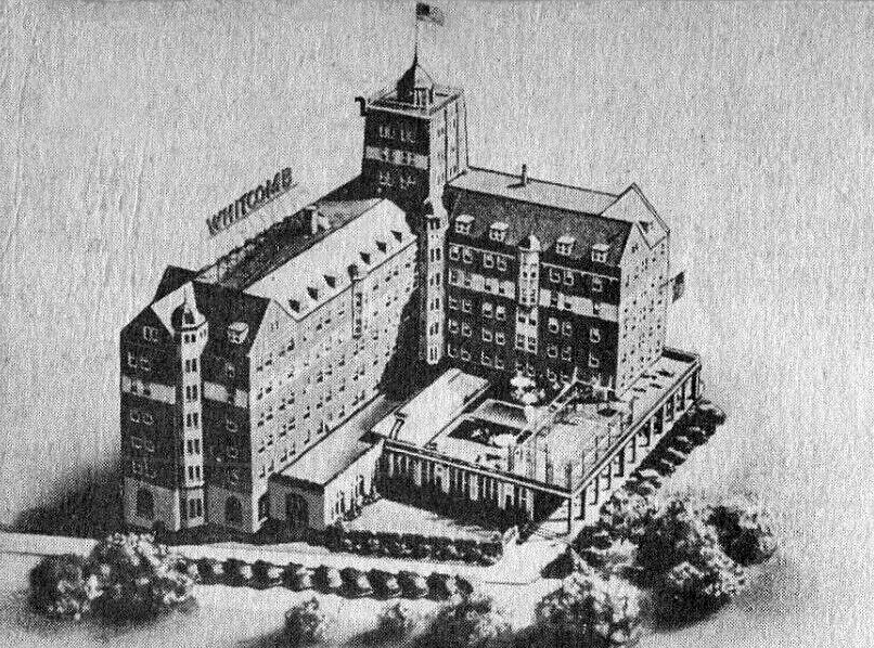 Vintage view from the north