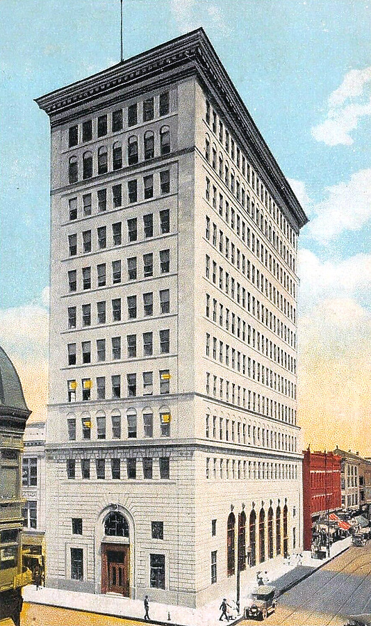 Vintage view from the south