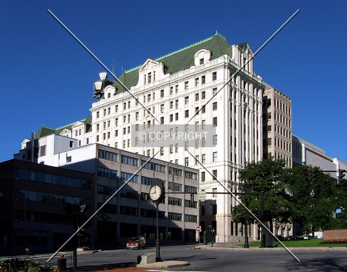 View from the east