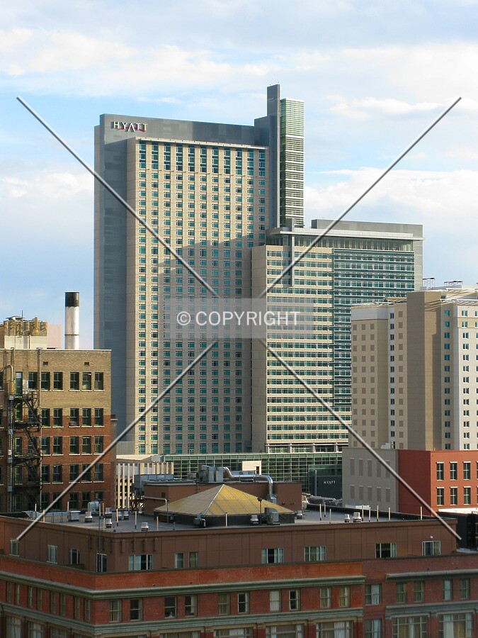 View to the south from the Westin Tabor Center