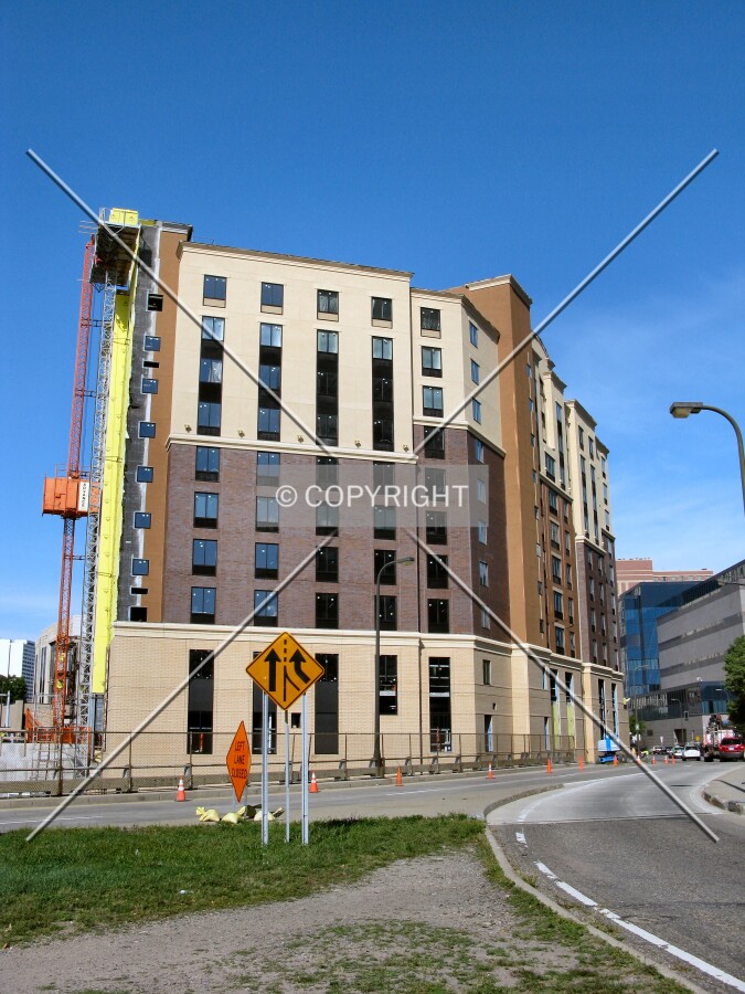View to the northwest from Grant Street