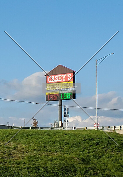 Casey's General Store Sign