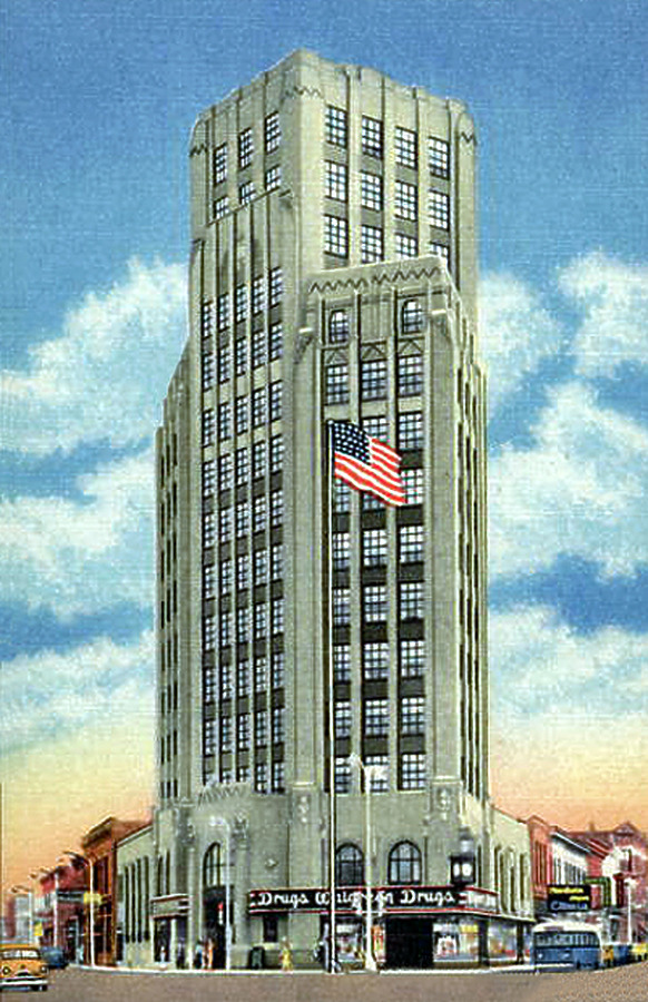 View from the southeast