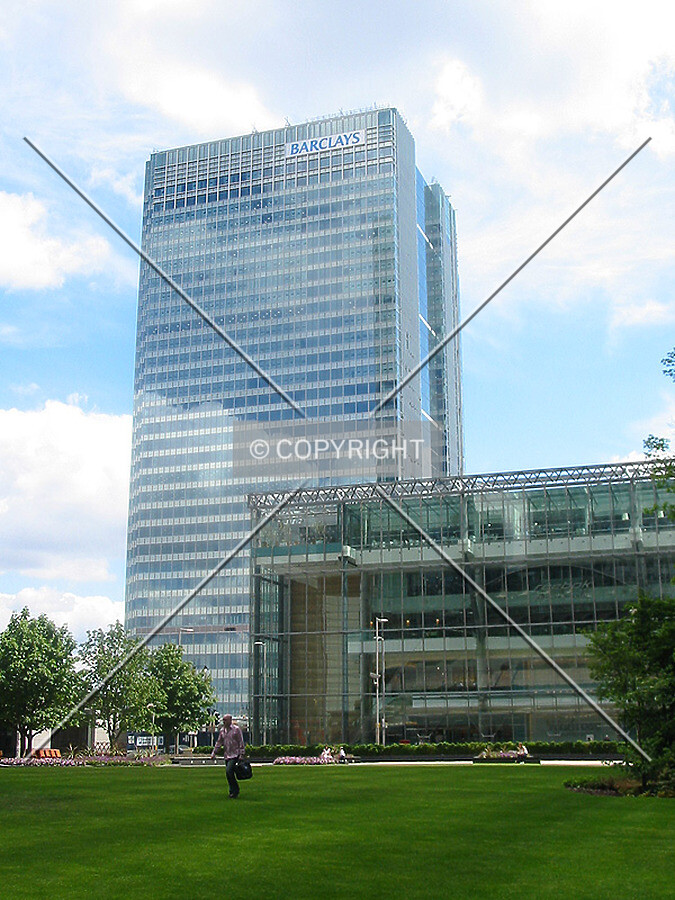 Full view from Canada Square